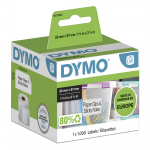 Dymo 11354 S0722540 etiketi rull eemaldatav