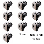 Brother DK-11219 DK11219 12mm termopaberist etiketid, tootja Dore, 10 tk