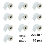 Dymo S0904980 etiketi rull Dore analoog komplekt 10 t&uuml;kki