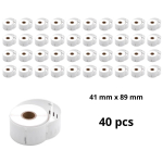 Dymo 11356 S0722560 etiketi rull Dore analoog komplekt 40 t&uuml;kki