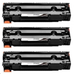 HP 44A CF244A tooner Dore analoog multipakk 3 t&uuml;kki