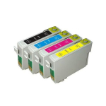 Epson T0711 T0712 T0713 T0714 tindikassett Dore analoog analoog komplekt 4 tk