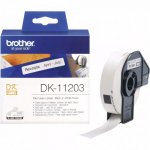 Brother DK-11203 DK11203 17mm x 87mm termopaberist etiketid