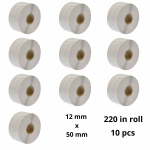 Dymo 99017 S0722460 etiketi rull Dore analoog komplekt 10 t&uuml;kki