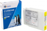 Epson T9074 C13T907440 Y tindikassett G&G analoog