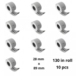 Dymo 99010 S0722370 etiketi rull Dore analoog komplekt 10 t&uuml;kki