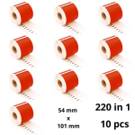 Dymo 99014 S0722430 Red etiketi rull Dore analoog komplekt 10 t&uuml;kki