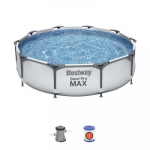 Bestway Steel Pro Max komplektis raamujas bassein 305x76 cm, koos veepumbaga (56408)