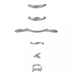 IASTM t&ouml;&ouml;riistade komplekt Moves IASTM-Tools