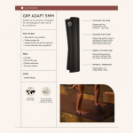 Joogamatt MANDUKA GRP&reg; ADAPT YOGA MAT 5MM ()