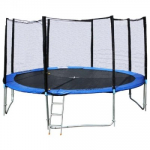 Trampoliin 427 cm turvav&otilde;rgu ja redeliga 14ft (4,27 m)