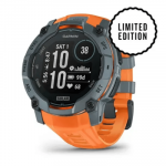 Kell GARMIN Instinct 3, 50 mm, p&auml;ikeseenergia, oranž