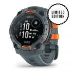 Kell GARMIN Instinct 3, 45 mm, p&auml;ikesepaneel, hall ja oranž