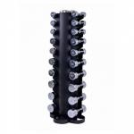 Hantlite komplekt torniga LMX&reg; Dumbbelltower with Chrome dumbbellset 1-10kg