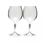 Reisis&otilde;prade punase veiniklaaside komplekt GSI Outdoors Nesting Red Wine Glass Set