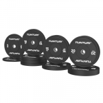 Raskusketaste komplekt TUNTURI Platinum Bumper Plate Black, 120kg