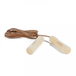 Nahast h&uuml;ppen&ouml;&ouml;r GYMSTICK Leather Jump Rope