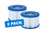 Intex 29001 filtrikassett, t&uuml;&uuml;p S1, kaheosaline komplekt (Intex PureSpa jaoks)