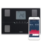 Reisisuuruses nutikas kehakoostise kaal/anal&uuml;saator TANITA BC-401, must