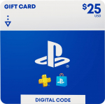 Playstation Network Card 25 USD (JAV)