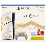 Sony PlayStation 5 SLIM m&auml;ngukonsool Ghost of Yōtei Gold Ltd. Ed. bundle (1 TB SSD, Disk Drive)
