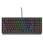 Genesis THOR 230 TKL juhtmega mehaaniline klaviatuur | US | Outemu Red | Must