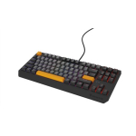 Genesis THOR 230 TKL Anchor Gray Negative juhtmega mehaaniline klaviatuur | US | Outemu Red | Hall
