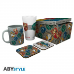 &bdquo;Harry Potter&ldquo; kinkekomplekt: kruus, klaas, 2 aluset &ndash; &bdquo;Stand Together&ldquo;