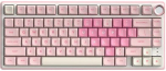 Royal Kludge R75 RGB Pink Melody juhtmega klaviatuur | 75%,, Cream Switch, US