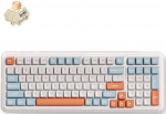 MCHOSE K99 V3 Wireless Mechanical Keyboard | US | Icy Creamsicle Switch | 2.4GHz, BT | Horizon Or.