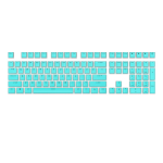 Royal Kludge Pudding PBT Keycaps - (104 tk., Electric, PBT, ANSI, UK layout)
