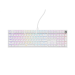 Genesis THOR 404 juhtmega mehaaniline klaviatuur | US | Outemu Peach Silent | Valge