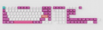 OEM Dye-Sub PBT t&auml;iskomplekt (versioon C) klahvikorkide komplekt - Unicorn