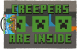 Minecraft (Creepers Need Hugs) uksematt| 60x40cm
