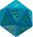 UP - Vivid Heavy Metal Dice: Teal (2 dices)