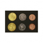 Metal Industrial Coins Set (50 vnt.)