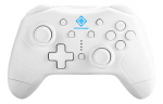 DELTACO GAMING Wireless controller with turbo button for Nintendo Switch/PC/Android| White|BT