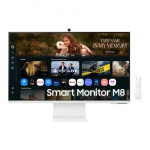 Samsung LS32FM801UUXDU 32" VA Smart Monitor M8 M80F 4K, 3840x2160/16:9/400cd/m2/4ms/HDMI USB | Samsung