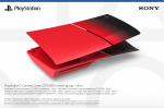 PS5 Slim konsooli korpus (Techno Red)
