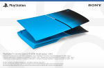 PS5 Slim konsooli korpus (Rhythm Blue)