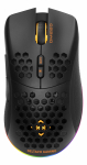 DELTACO GAMING DM220 Juhtmevaba lightweigt m&auml;nguhiir | RGB | must