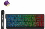 MCHOSE Ace 68 Wired Magnetic Gaming Keyboard | TTC Dragon Lord Magnetic Switch | Black Topographic
