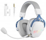 Royal Kludge HG103 juhtmeta k&otilde;rvaklapid | 2.4G, BT, 3.5mm | Cyborg White