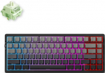 MCHOSE G75 PRO Traadita mehaaniline klaviatuur | US | Matcha Latte Switch | 2.4GHz, BT | Black