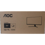 AOC CU34B3E Curved 34" 3440x1440/21:9/300cd/m2/4ms HDMI, DisplayPort, USB, Audio out | Warranty 36 month(s) | DAMAGED PACKAGING