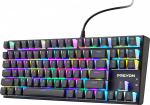 PREYON Red Blitz Claw TKL juhtmega mehaaniline klaviatuur (USA,Gateron Red)