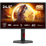 AOC | Q25G4SR | 24.5 " | Fast IPS | QHD | 16:9 | 300 Hz | 1 ms | 2560 x 1440 pixels | 400 cd/m&sup2; | HDMI ports quantity 2 | Black