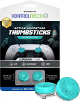 KontrolFreek - Lotus Performance Thumbsticks | PS4/PS5 | Mid-Rise, Concave | Teal