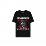 Cyberpunk 2077 - Black Dog Samurai Album Art T-s&auml;rk | S Suurus