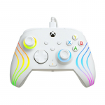 PDP Afterglow Wave Wired Gaming Controller | White | Xbox